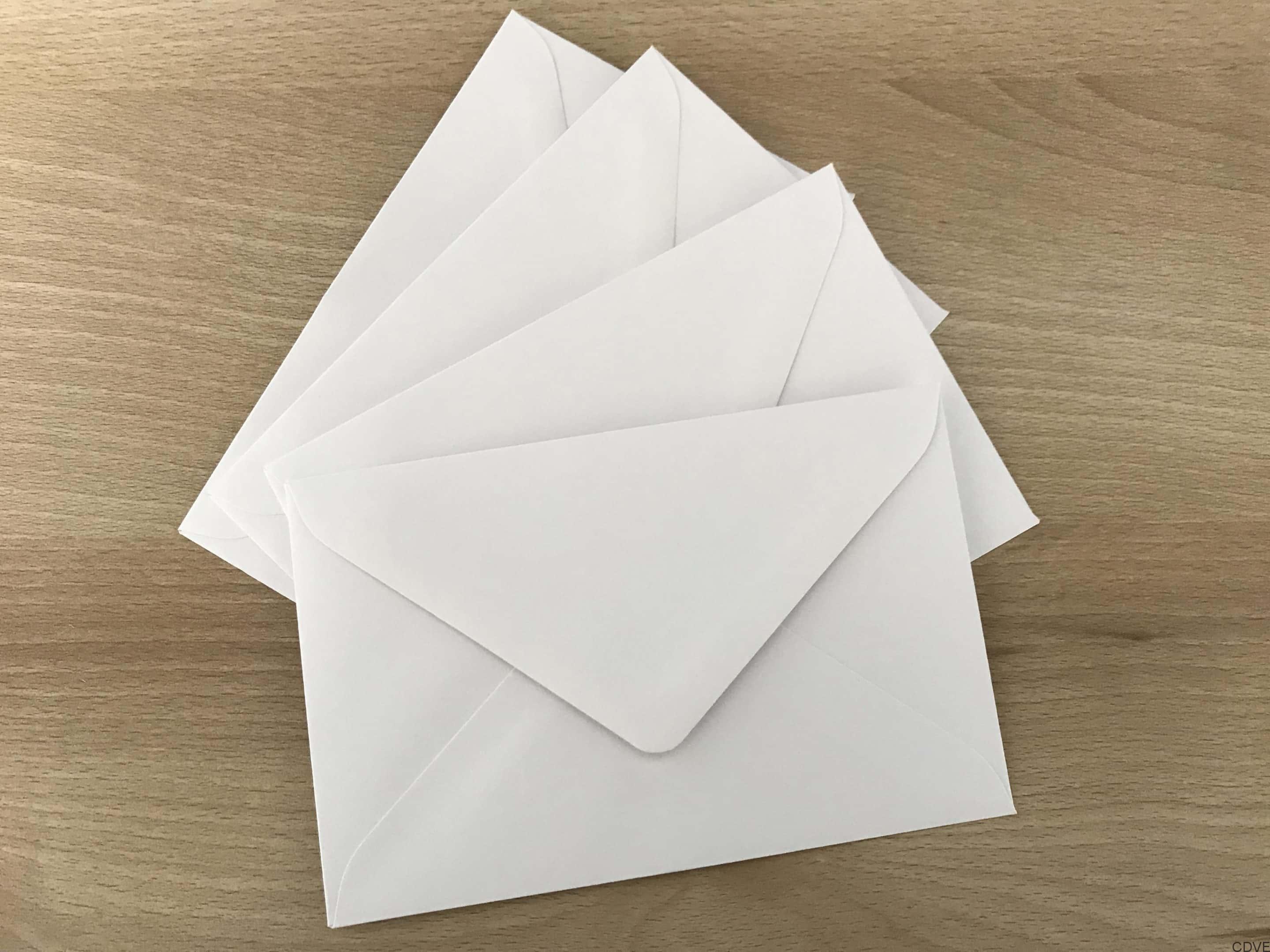 Enveloppes Pour Carte 128x82mm